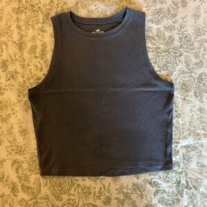 Hollister Dark Gray Tank Top